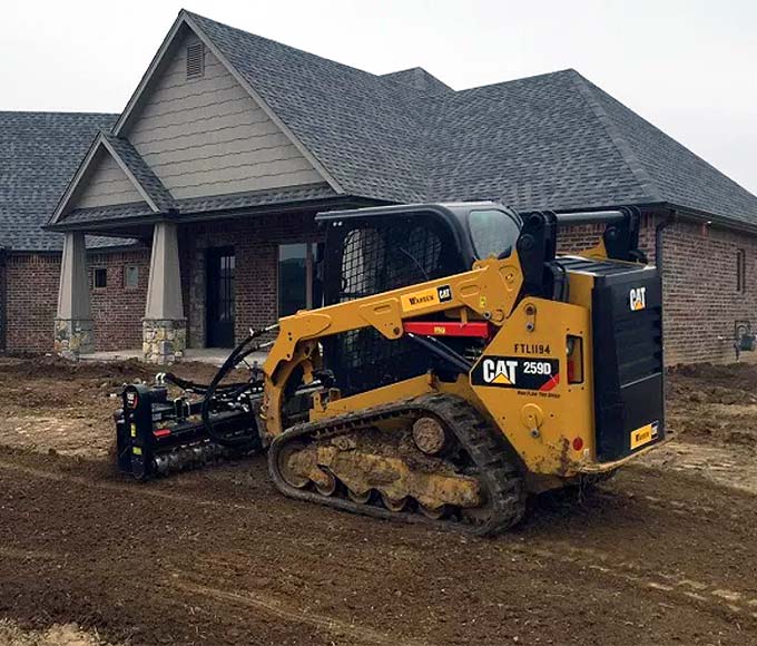 Landscape grading and leveling service available in the GTA