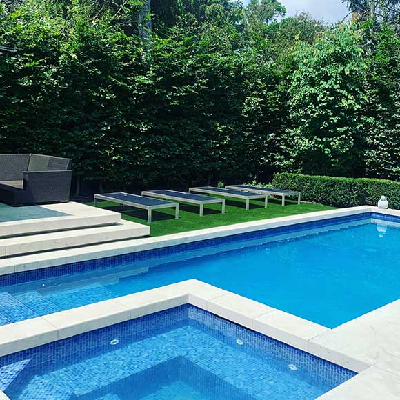 Artificial Grass Around Pools